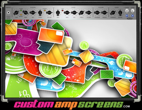 Buy Amp Screen Abstractone Shapes Amp Screen