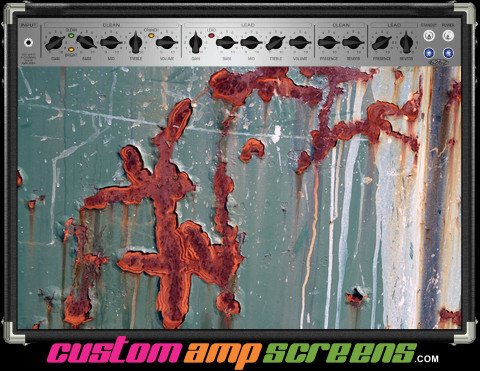 Buy Amp Screen Abstractpatterns Rust Amp Screen